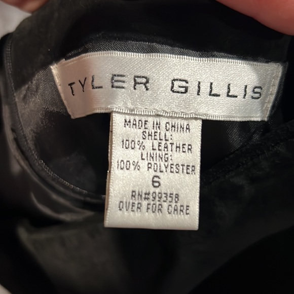 Vintage 100% Soft Black Leather/suede pants with liner - Picture 6 of 8